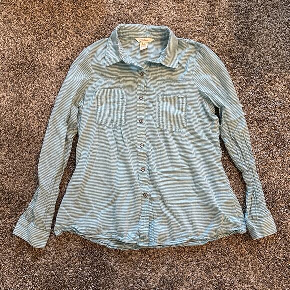 SUNDANCE 100% Cotton Button Down Top Size S Casual Classic Preppy Traditional - Picture 1 of 9